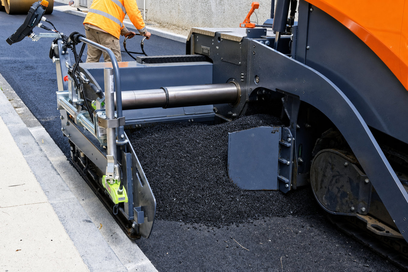 Asphalt paving